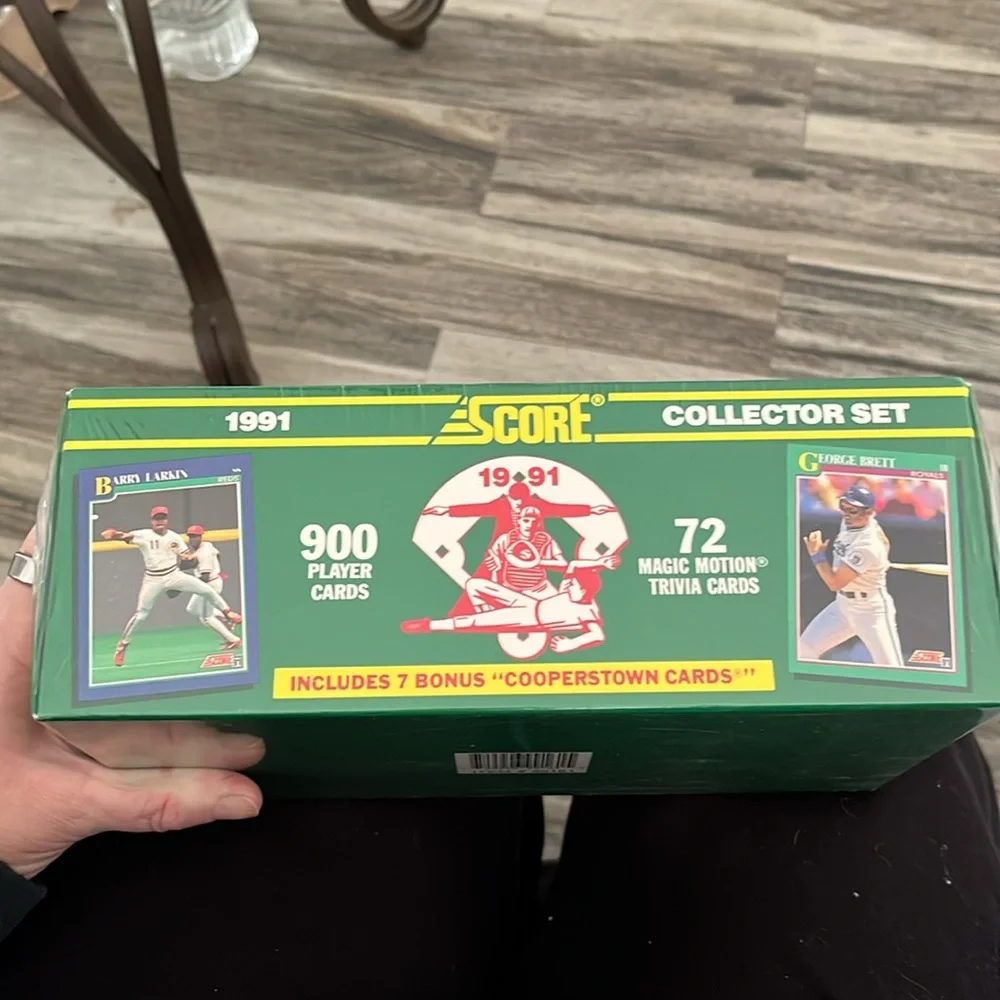 1991 SCORE BASEBALL CARDS COLLECTOR SET 900 PLAYER CARDS 72 MAGIC MOTION CARDS - Picture 2 of 5